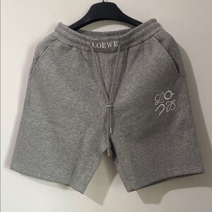 Loewe Embroidered Letters Logo Shorts